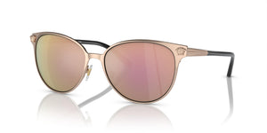 VERSACE SUNGLASSES VE2168 PINK GOLD FRAME / PINK MIRROR - AUTHENTIC