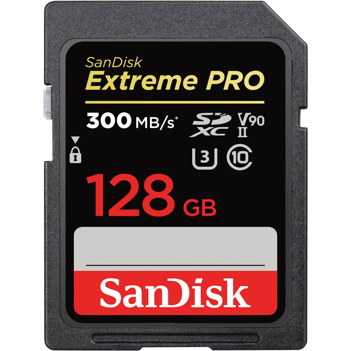 SanDisk 128GB Extreme PRO UHS-II SDHC Memory Card 300MB/s