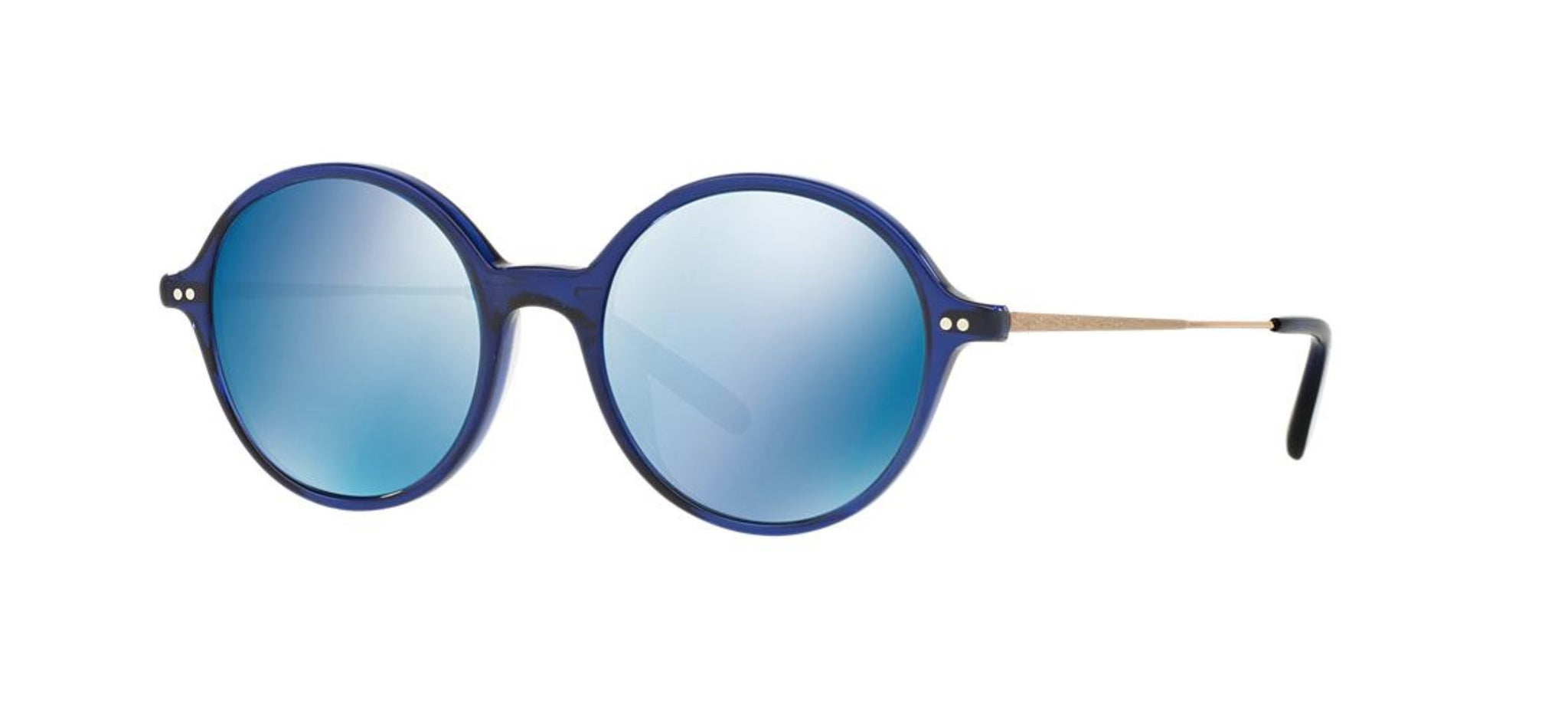Oliver Peoples Corby OV5347SU Mirror Blue / Gold Sunglasses 51mm