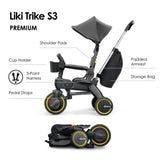 Doona Liki Trike S3 - Foldable Push Trike, Grey Hound - Open Box