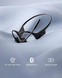 Shokz OpenComm UC Wireless Bone Conduction Stereo Bluetooth Headset Black