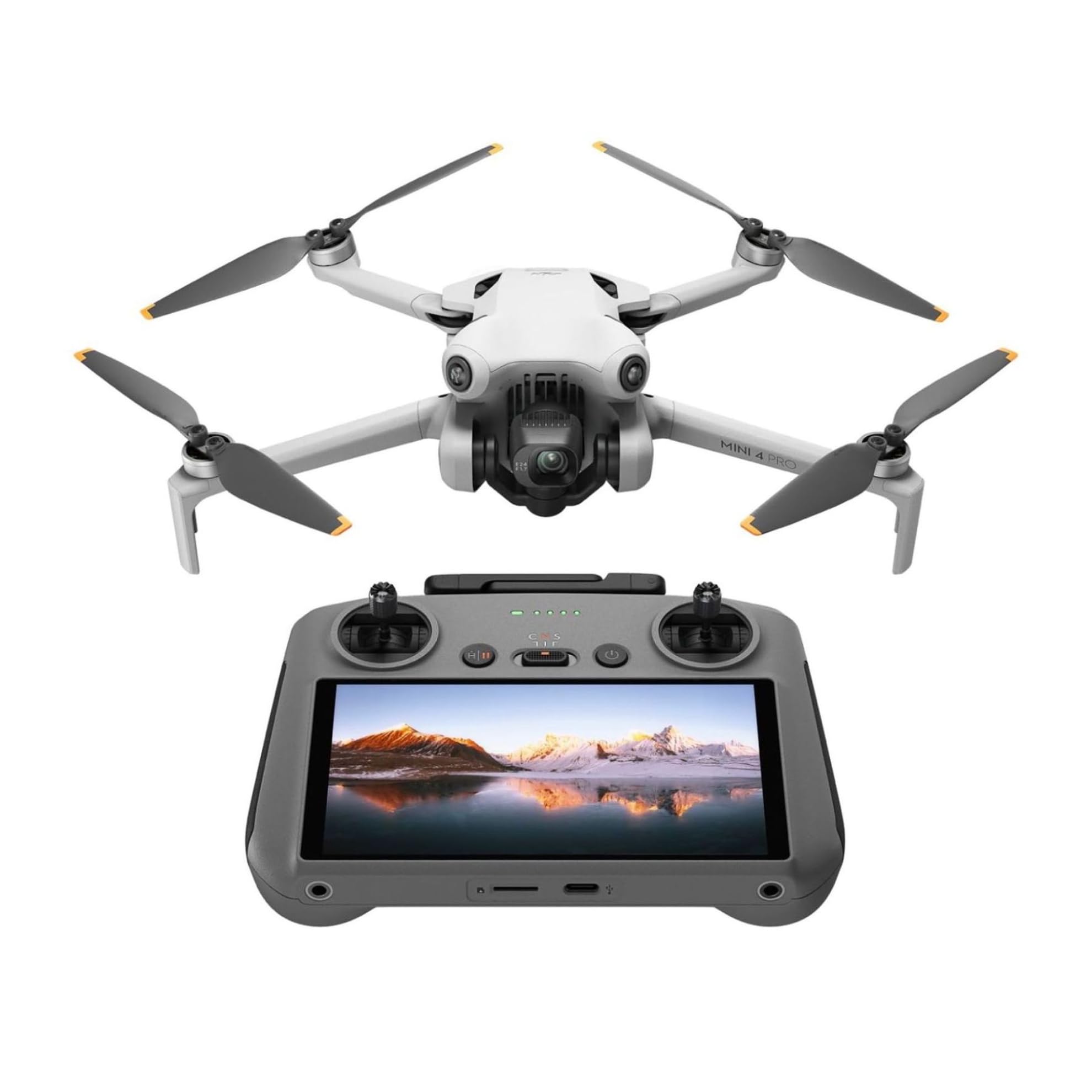 DJI Mini 4 Pro (DJI RC 2) Drone, 4K/60fps Omnidirectional ActiveTrack 360° 20km