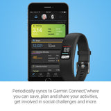 Garmin Vivofit 4 Activity Tracker 010-01847-03 Color Display Size Large Black