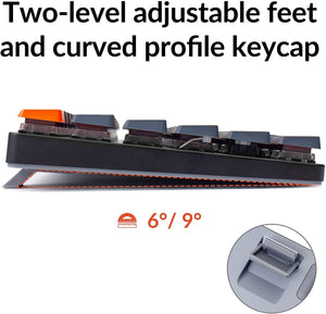 Keychron K3 Ultra-Slim Wireless Keyboard 84 Keys RGB LED Backlit Version 2