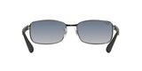 RAY-BAN RB3478 POLARIZED Sunglasses Silver/Blue Gradient 004/78 - NEW