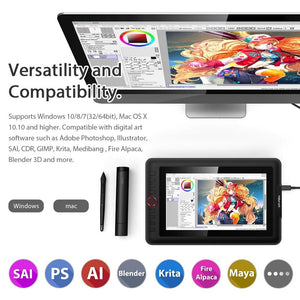 XP Pen Artist 13.3 Pro 13.3" IPS Graphics Tablet and Stand - Open Box