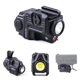 NEXTORCH WL22G Weapon Light with Red Laser, 650 Lumens White Light, Black