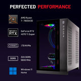Skytech Gaming PC Ryzen 7 7800X3D NVIDIA RTX4070Ti Super 16GB 1TB SSD 32GB Ram