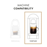 Nespresso Vertuo Roasted Hazelnut pods 3 sleeves 30 Capsules 7.77oz vertuoline