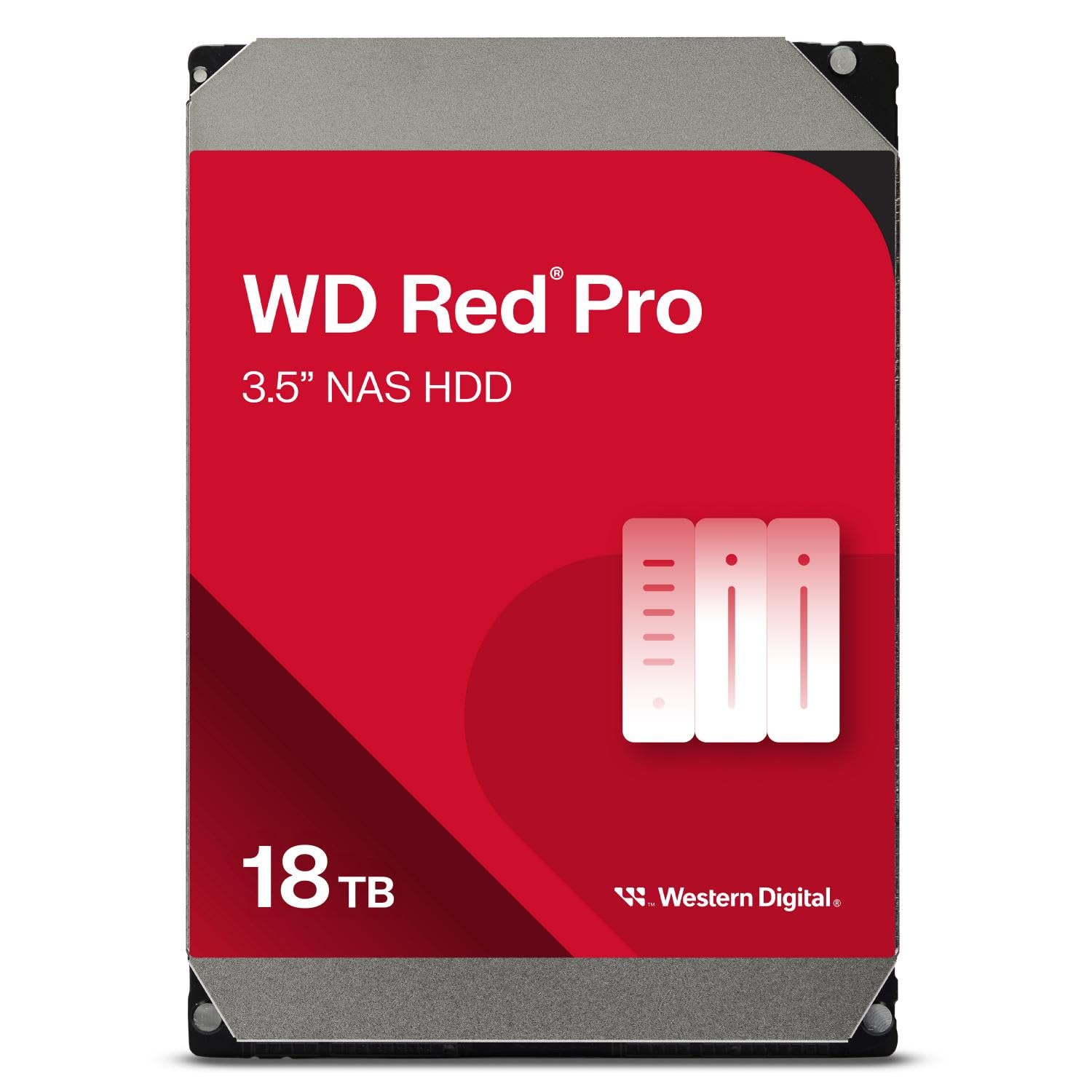 WD Red Pro 18TB 7200 RPM SATA 6Gb/s 512MB Cache 3.5'' NAS HDD WD181KFGX
