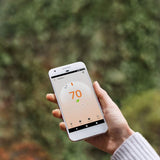 GOOGLE NEST THERMOSTAT E PROGRAMMABLE SMART THERMOSTAT T4002ES - WHITE