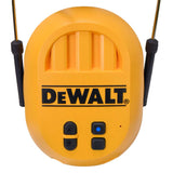 DEWALT Bluetooth Hearing Protector, Black/Yellow, Model DPG17