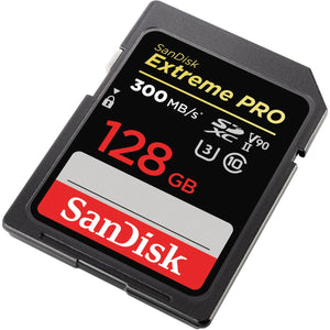 SanDisk 128GB Extreme PRO UHS-II SDHC Memory Card 300MB/s