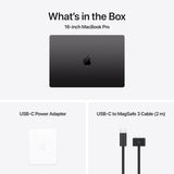 Apple 2024 MacBook Pro Laptop with M4 Max, 14‑core CPU, 32‑core GPU: Built for Apple Intelligence, 16.2-inch Liquid Retina XDR Display, 36GB Unified Memory, 1TB SSD Storage; Space Black