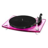 NEW Victrola Modern Acrylic Turntable &amp; Wireless Speakers - Pink