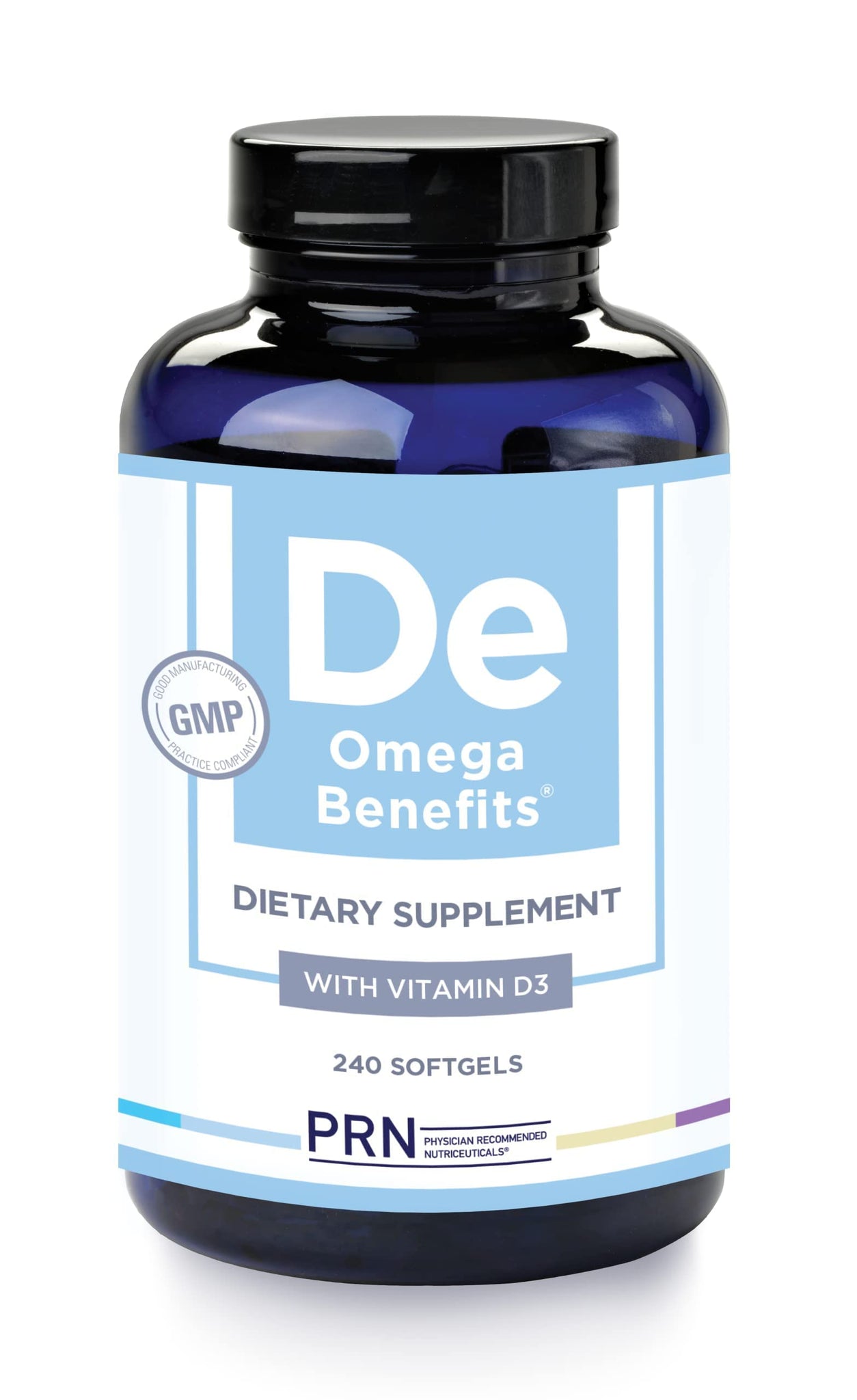 PRN De Dry Eye Omega 3 Fish Oil – Support for Dry Eyes - 2240mg EPA & DHA 240 ct