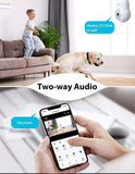LaView 4MP Bulb Wireless Security Camera 2.4GHz 360° 2K Outdoor / Indoor - NEW