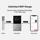 Typhur Sync Wireless Meat Thermometer for Grill Bluetooth Food Thermometer