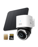 eufy 4G LTE Cam S330 4K Cellular Wireless Security Camera Solar + Sim (Box Damaged)
