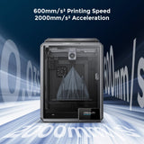 Creality K1 3D Printer 600 mm/s High Speed Auto Leveling Dual Fans Remote Monitoring