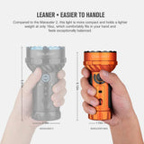 OLIGHT Marauder Mini 7000 Lum 600M Rechargeable Waterproof LED Flashlight - Orange