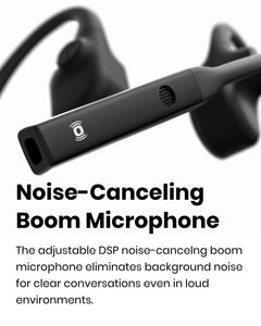 Shokz OpenComm Bluetooth Bone Conduction Stereo Headset - Slate Grey