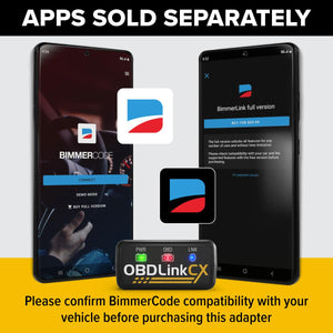 OBDLink CX - Designed For Bimmercode Bluetooth 5.1 BLE OBD2 Adapter for BMW/Mini