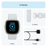 Fitbit Sense 2 Health & Fitness Smartwatch, One Size - Blue Mist / Pale Gold