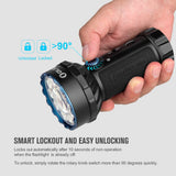 OLIGHT Marauder Mini 7000 Lumens 600M Rechargeable Waterproof LED Flashlight - Black