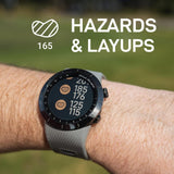 Shot Scope X5 - Golf GPS Watch with Automatic Performance Tracking (Steel Grey)