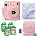 Fujifilm Instax Mini 11 Instant Camera Blush Pink + Film Pack (40 Sheets) Carrying Case