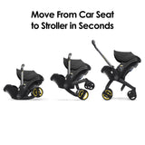 Doona Car Seat & Stroller All-in-One Travel System Nitro Black - New Sealed