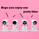 EILIK Interactive Companion Robot Toy Kids & Adults Intelligent + Engaging - Pink