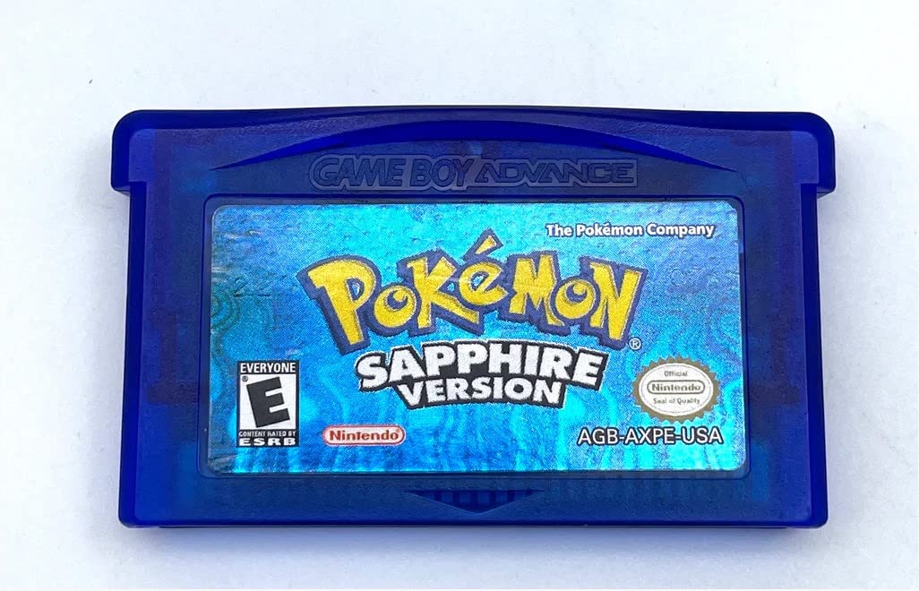 Pokemon Sapphire Version - Nintendo Game Boy Advance - Re-Certified