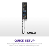 NZXT N7 B650E - AMD B650 Chipset - Supports AMD Ryzen 9000 8000 & 7000 Series