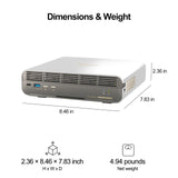 QNAP TBS-h574TX-i3-12G-US i3-1320PE 8C 12GB 5 Bay NAS Storage Server - NEW