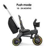 Doona Liki Trike S3 - Foldable Push Trike, Grey Hound - Open Box