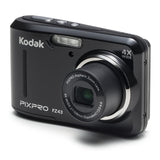 Kodak PIXPRO FZ45 Friendly Zoom Digital Camera (Black) Bundle