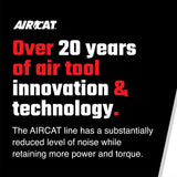 AIRCAT 1250-K 1/2" Nitrocat Composite Twin Clutch Impact Wrench
