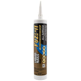Liquid Nails Fuze It All Surface Construction Adhesive 9 oz Gray (Pack of 12)