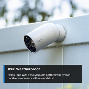 TP-Link 𝗧𝗮𝗽𝗼 MagCam, Outdoor Security Camera, Magnetic Mount Wireless Camera