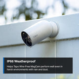 TP-Link 𝗧𝗮𝗽𝗼 MagCam, Outdoor Security Camera, Magnetic Mount Wireless Camera