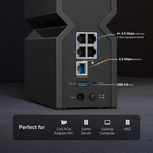 TP-Link BE9300 Tri-Band Wi-Fi 7 Router Archer BE550, 6-Stream, Up to 2,000 Sq Ft