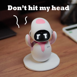 EILIK Interactive Companion Robot Toy Kids & Adults Intelligent + Engaging - Pink
