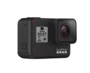 GoPro HERO7 Black Bundle | 2 Batteries + 64GB SD Card + Case + Battery Charger