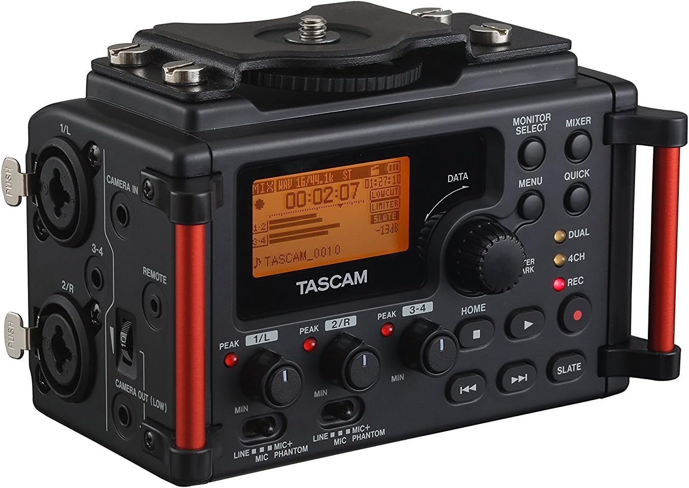 TASCAM DR-60DMKII Portable Linear PCM Recorder Designed for DSLR Filmmakers