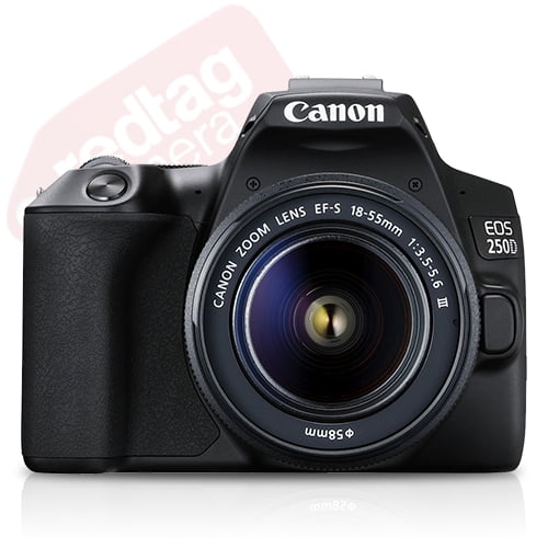 Canon EOS 250D 24.2MP 4K Digital SLR Camera with 18-55mm Lens