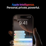 Apple - iPhone 16 Pro 128GB - Apple Intelligence - White Titanium - Verizon (Sealed)