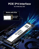 OSCOO 256GB NVMe SSD for MacBook ON900A - M.2 2280 PCIe Gen3.0x4 SSD, Up to 3500MB/s - NEW