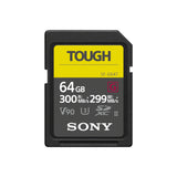 Sony Tough SF-G64T 64GB Class 3 - SDXC Memory Card - (SFG64TT1)